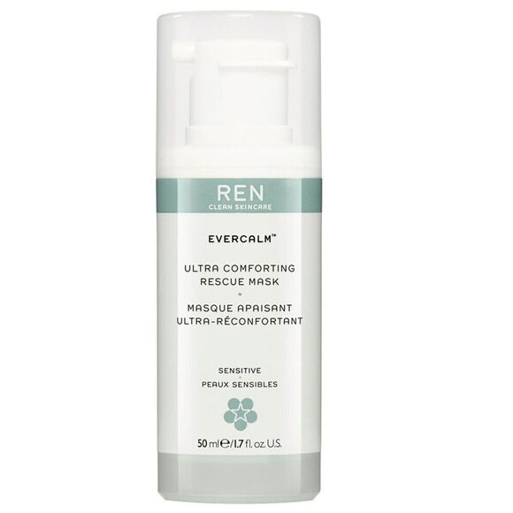REN CLEAN SKINCARE Evercalm Ultra Comforting Rescue Mask 1.7oz - Picture 1 of 10